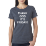 Marškinėliai Thank god it's Friday Marškinėliai Thank god it's Friday